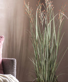 Tall Artificial Potted Grass - The Farthing