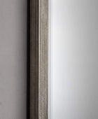 Tall Distressed Rounded Edge Rectangle Wall Mirror - The Farthing