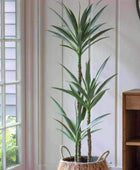 Tall Faux Green Yucca Plant - The Farthing