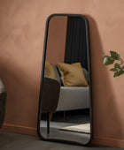 Tall Industrial Flowing Curved Edge Mirror - The Farthing