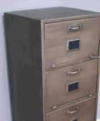 Tall Industrial Inspired Metal Cabinet - The Farthing