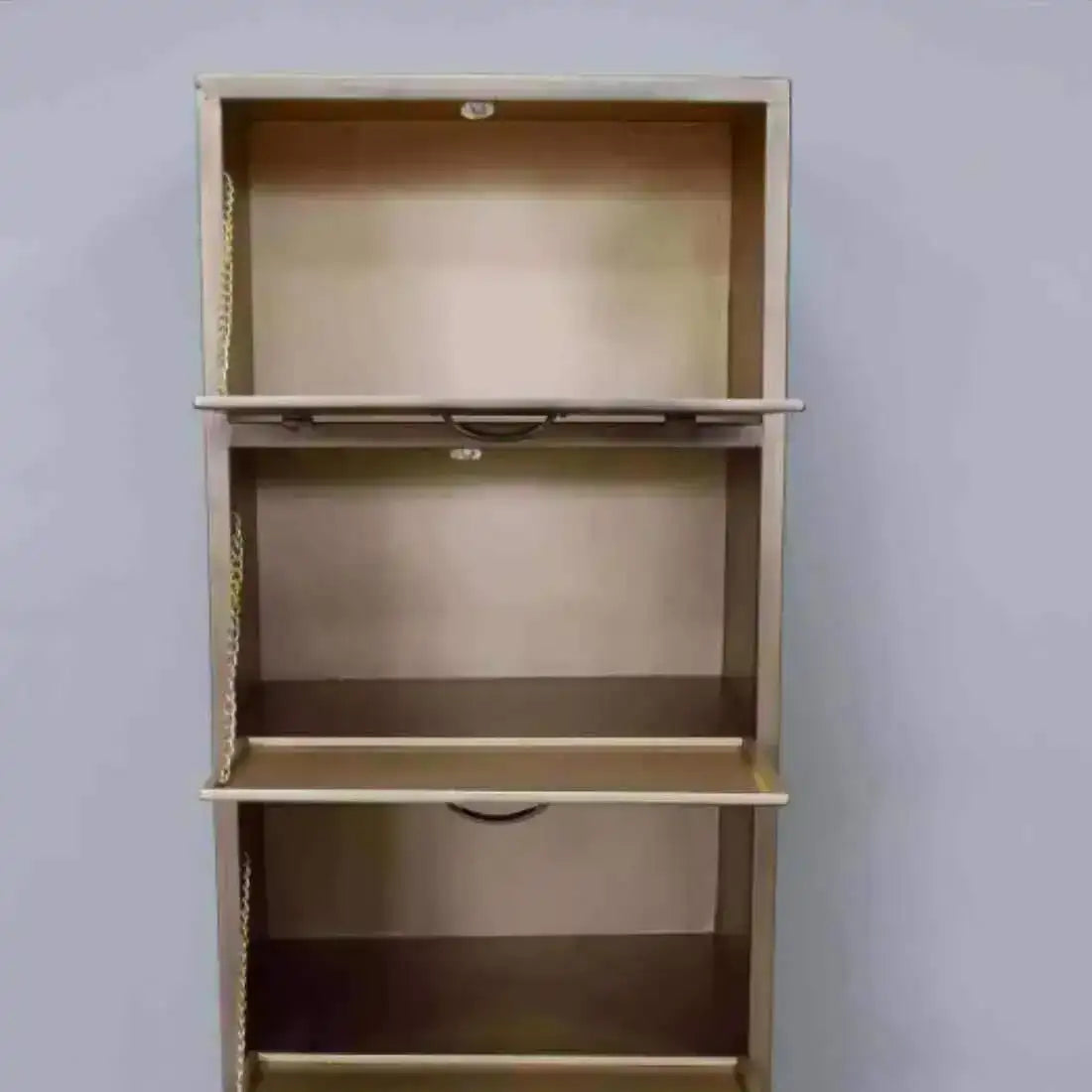 Tall Industrial Inspired Metal Cabinet - The Farthing