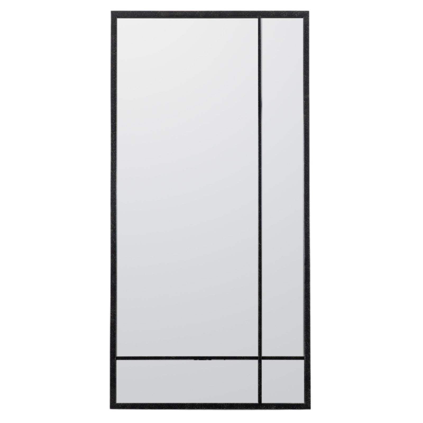 Tall Industrial Portrait Wall Mirror - The Farthing