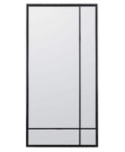 Tall Industrial Portrait Wall Mirror - The Farthing