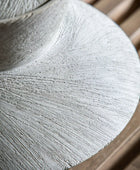 Textured Light Grey Pot Ornament - The Farthing