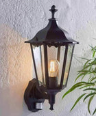 Traditional Exterior Mounted Wall Light with PIR - The Farthing