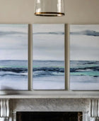 Tranquil View Framed Canvas Trio - The Farthing