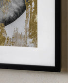 Two Harmonious Circles Framed Print Set - The Farthing