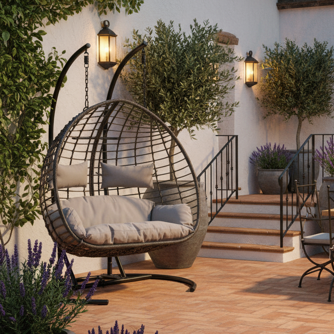 Two Seater Hanging Garden Chair