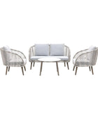 Velino Outdoor Seating Lounge Set - The Farthing