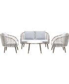 Velino Outdoor Seating Lounge Set - The Farthing