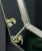 Venetian Glass Octagon Wall Mirror - The Farthing