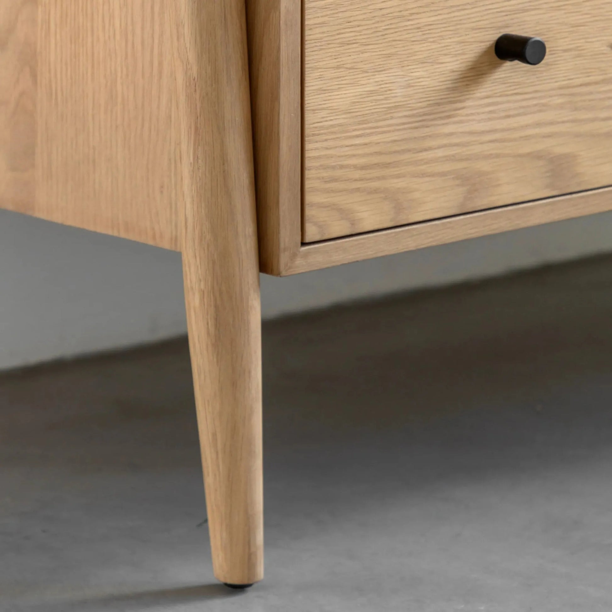 Visby Oak 3 Drawer Chest of Drawers - The Farthing