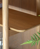 Visby Oak Open Display Shelving Unit - The Farthing