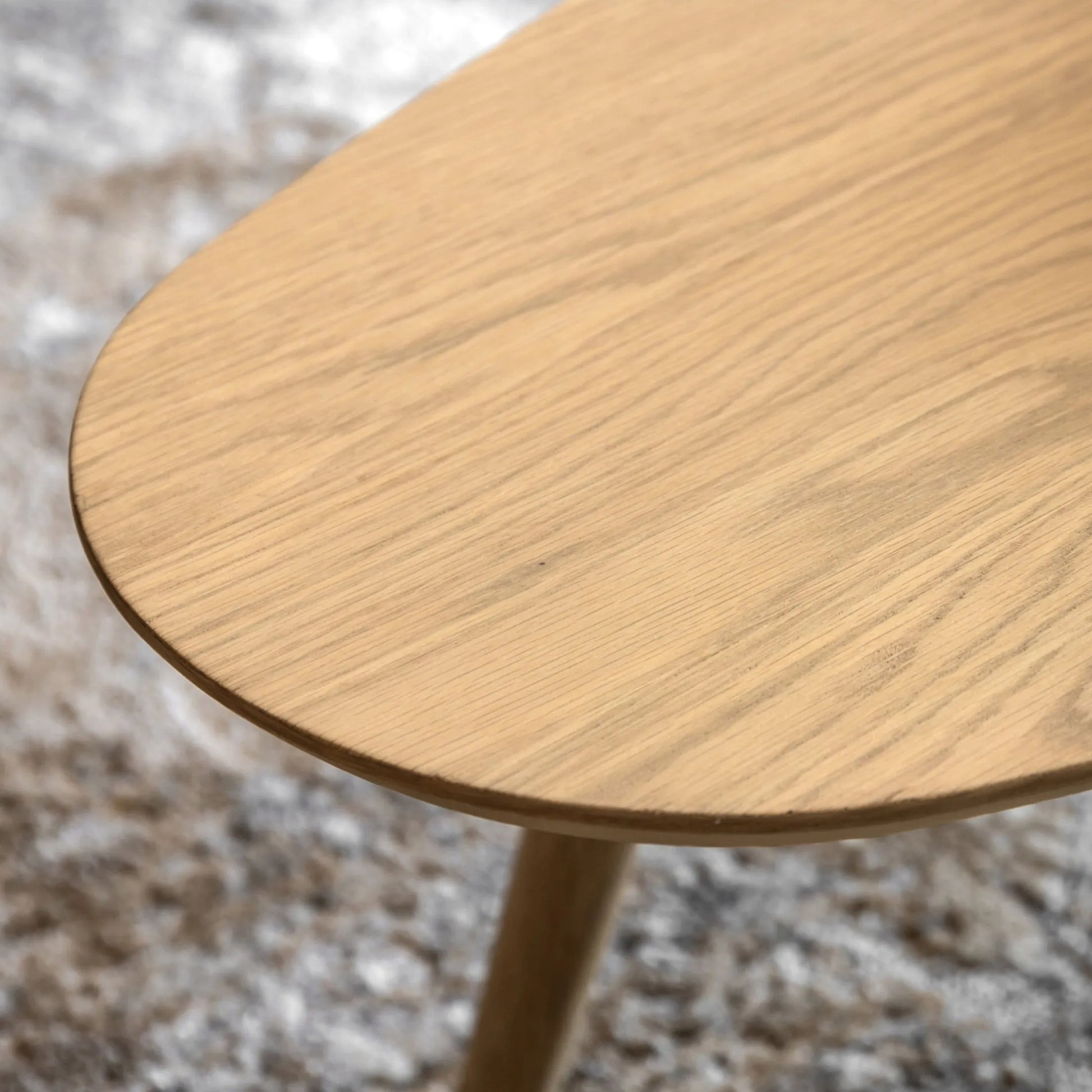 Visby Oak Oval Coffee Table - The Farthing