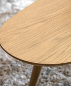 Visby Oak Oval Coffee Table - The Farthing