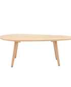 Visby Oak Oval Coffee Table - The Farthing