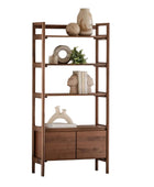 walnut-open-display-shelf-unit-with-cupboard