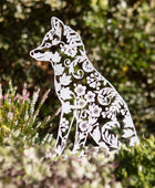 White Fox Garden Silhouette - The Farthing