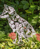 White Fox Garden Silhouette - The Farthing