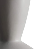 White Modern Urn Shaped Vase - The Farthing