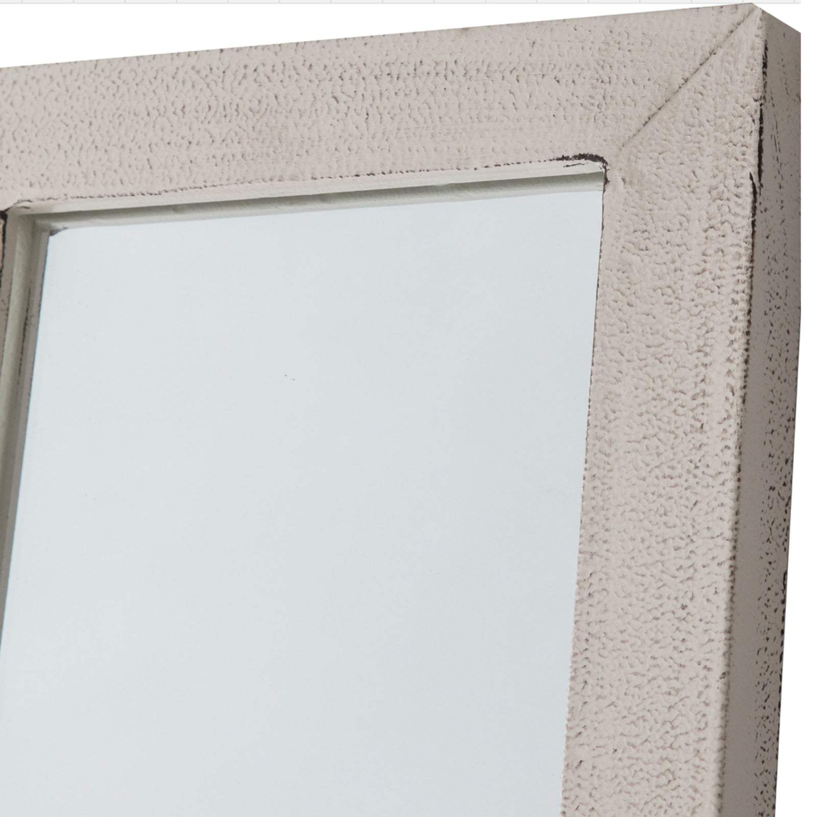 White Outdoor Panel Wall Mirror - The Farthing
