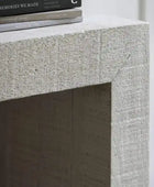 Whitewashed Rustic Chunky Mango Wood Console Table - The Farthing