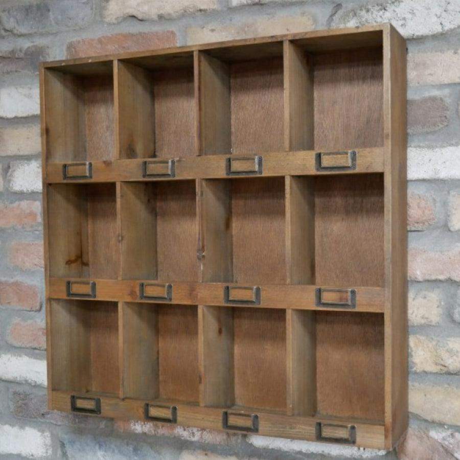 Wooden Cubby Hole Storage Unit - The Farthing