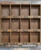 Wooden Cubby Hole Storage Unit - The Farthing