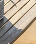 Woven Rope Wooden Outdoor Lounge Set - The Farthing