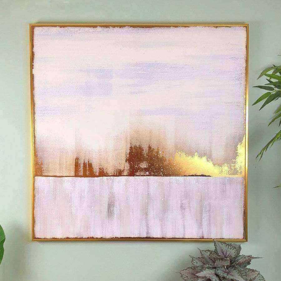 Abstract Horizon Wall Canvas - The Farthing