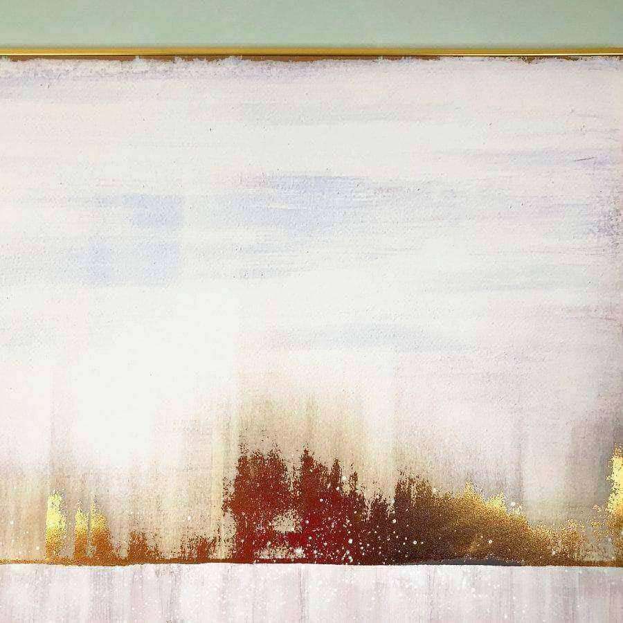 Abstract Horizon Wall Canvas - The Farthing