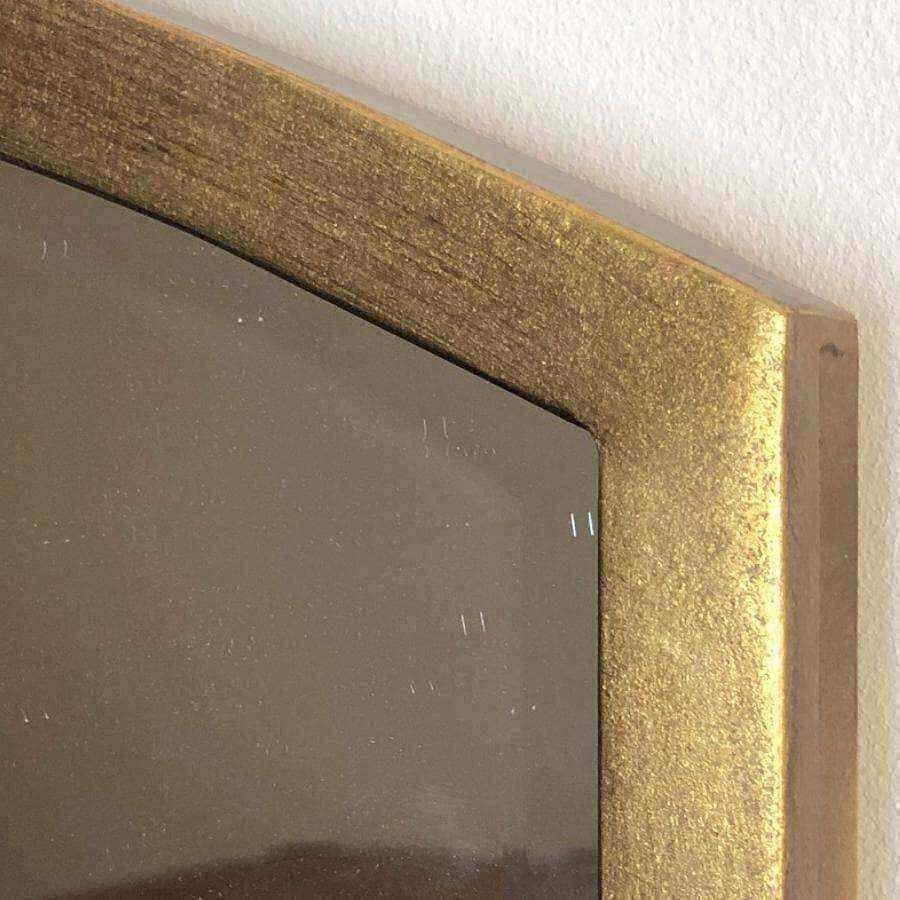 Antiqued Gold Arched Top Portrait Mirror - The Farthing