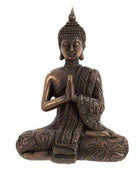 Antiqued Meditating Buddha Ornament - The Farthing