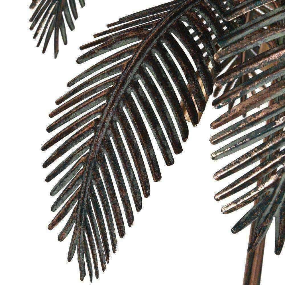 Antiqued Metal Palm - The Farthing