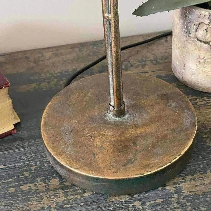 Antiqued Metal Palm - The Farthing