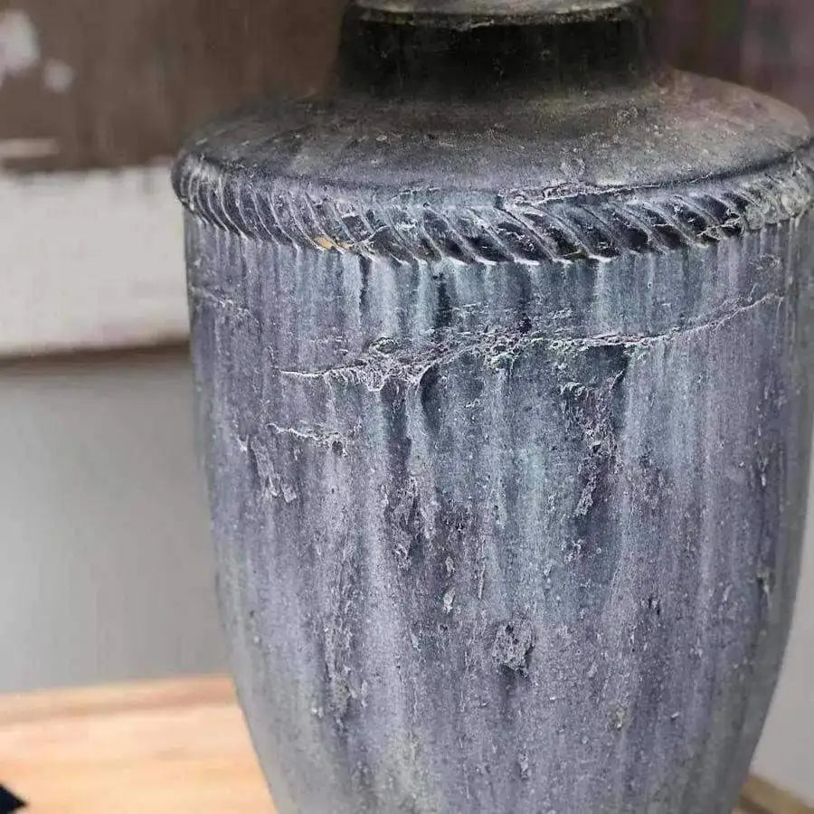 Antiqued Windsor Table Lamp & Shade - The Farthing