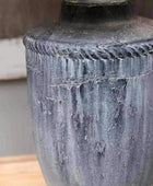 Antiqued Windsor Table Lamp & Shade - The Farthing