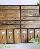 Apothecary Wooden Wall Storage Cabinet - The Farthing