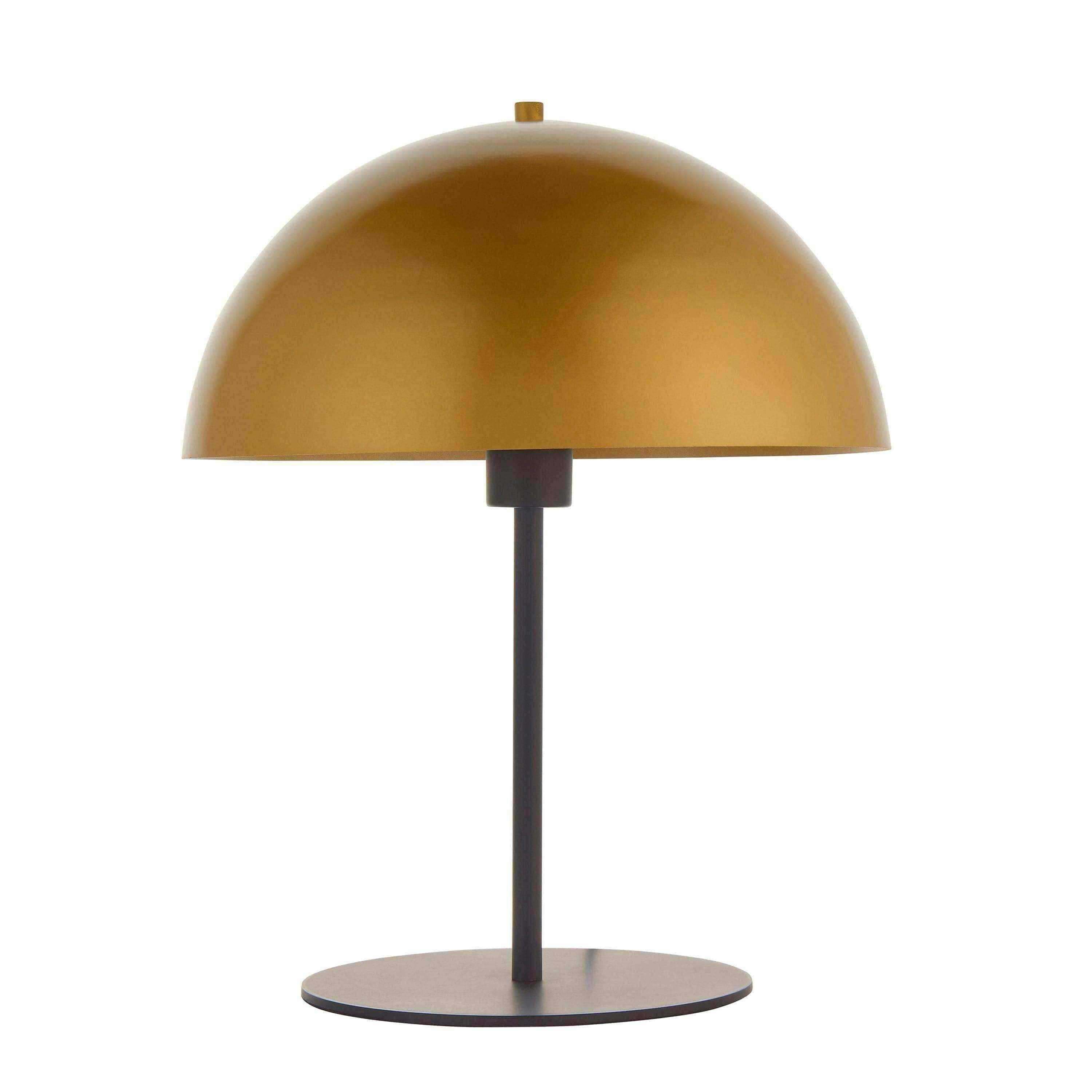 Art Deco Bronzed Mushroom Dome - The Farthing