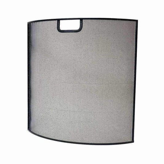 Black Arc Iron Fire Screen - The Farthing