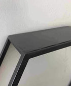 Black Hexagonal Metal Wall Shelf - The Farthing