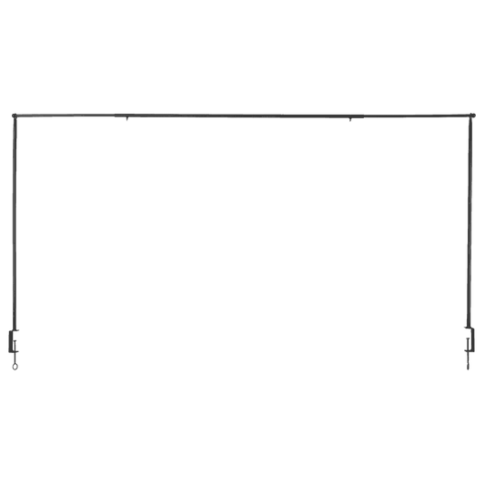 Black Metal Adjustable Table Hanging Frame - The Farthing