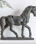 Broken Effect Antique Inspired Horse Ornament - The Farthing