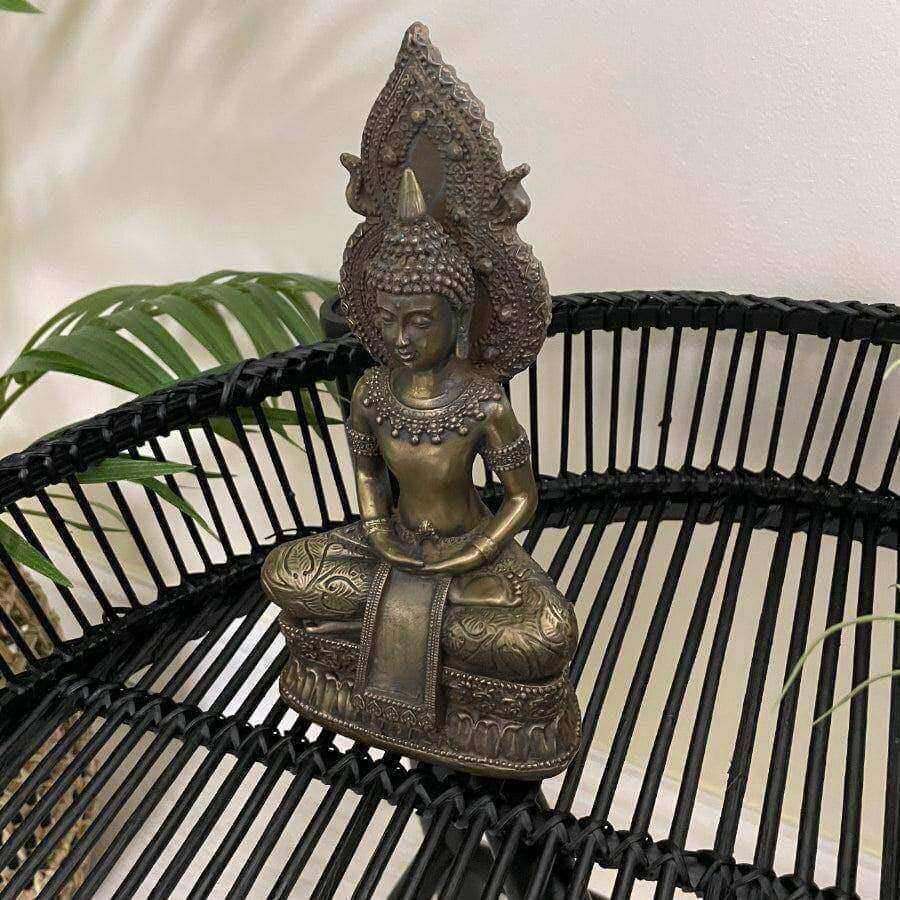 Bronzed Buddha Ornament - The Farthing