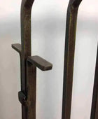 Burnished Brass Fireside Companion set of 4 Tools - The Farthing