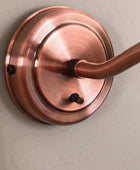 Burnished Copper Glass Wall Light - The Farthing