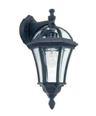 Classic Exterior Black Metal Chedington Wall Light - The Farthing