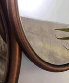 Copper Circles Decorative Mirror - The Farthing