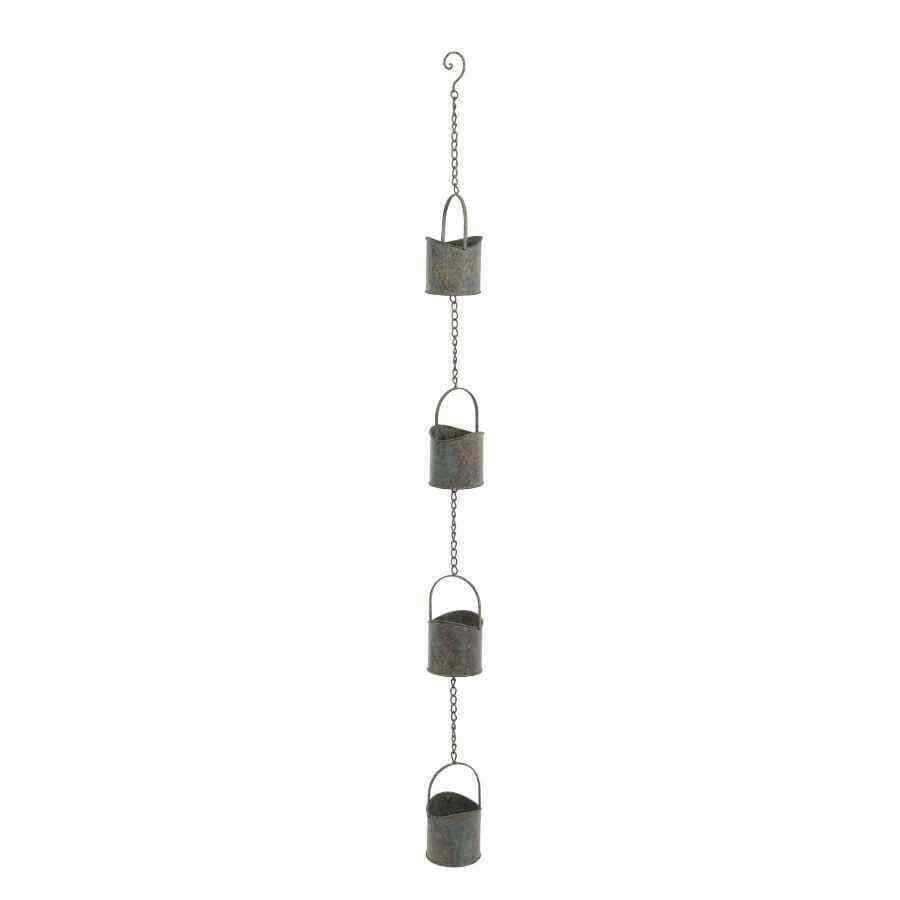 Decorative Hanging Bucket Rain Chain - The Farthing
